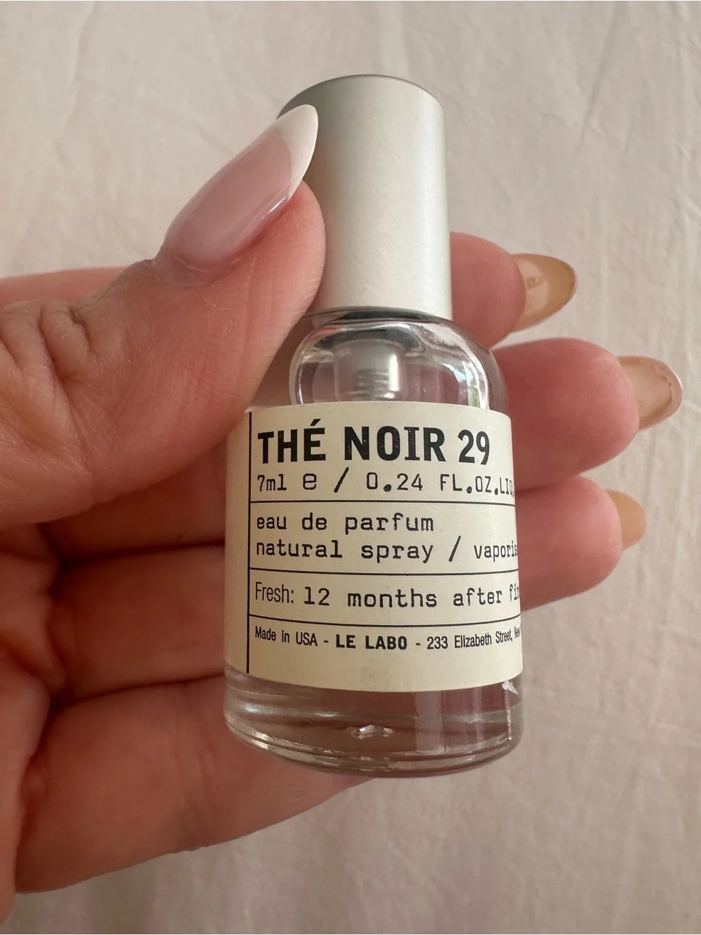 Le Labo Thé Noir 29 Mini (Silver/Clear)